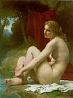 Pierre-auguste Cot Canvas Paintings - A Bather